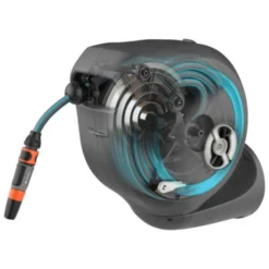 Gardena Wandslangenbox Roll-up 20 Meter Grijs Blauw -Gardena Verkoopwinkel 123 1010