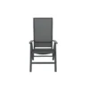 Verstelbare Tuinstoel Valencia Antraciet