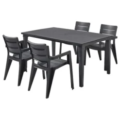 ALLIBERT All Stoel Ibiza Grafiet -Gardena Verkoopwinkel 123 126