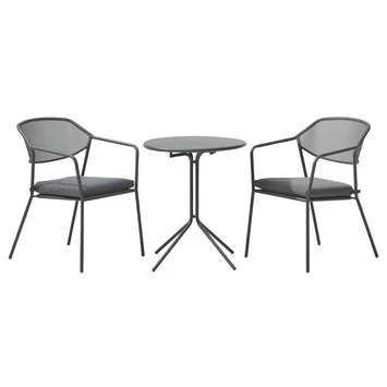 Bistrotafel Inklapbaar Bari Antraciet 2 Bistrotafel Inklapbaar Bari Antraciet - Afbeelding 2