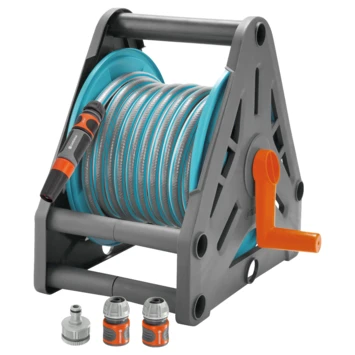 Gardena Slanghouder Incl. 15m Slang En Koppelingen 1 Gardena Slanghouder Incl. 15m Slang En Koppelingen