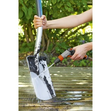 Gardena Classic Spuitpistool Kunststof Grijs Met Oranje 3 Gardena Classic Spuitpistool Kunststof Grijs Met Oranje - Afbeelding 3