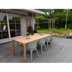 Tafel Logan 210x90 Cm -Gardena Verkoopwinkel 123 158