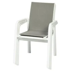 Stapelstoel Valencia Wit -Gardena Verkoopwinkel 123 164