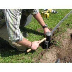 Talen Tools Ecolat Recht 1,2m X 14cm X 1cm Voor Afboording - 4 Stuks 8 Talen Tools Ecolat Recht 1,2m X 14cm X 1cm Voor Afboording - 4 Stuks -Gardena Verkoopwinkel 123 1848