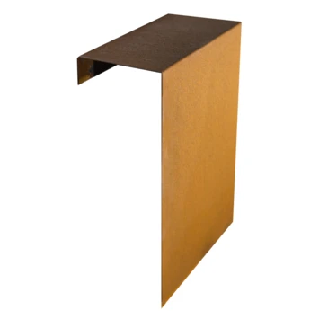 Overzetprofiel Corten Staal Voor Stapelblokken 50x45x12 Cm 1 Overzetprofiel Corten Staal Voor Stapelblokken 50x45x12 Cm