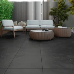 Keramische Terrastegel Kerastrada Leisteen Antraciet 60x60x3cm 9 Keramische Terrastegel Kerastrada Leisteen Antraciet 60x60x3cm -Gardena Verkoopwinkel 123 2077