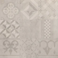 Keramische Terrastegel Kerastrada Cerajoy Mozaiek Grijs 60x60x3 Cm