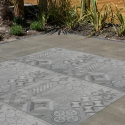 Keramische Terrastegel Kerastrada Cerajoy Mozaiek Grijs 60x60x3 Cm 9 Keramische Terrastegel Kerastrada Cerajoy Mozaiek Grijs 60x60x3 Cm -Gardena Verkoopwinkel 123 2128