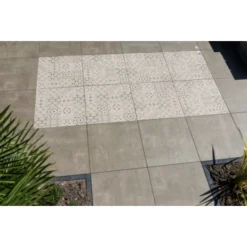 Ceramidrain Concrete Dark Grey 60x60x4 Cm -Gardena Verkoopwinkel 123 2149