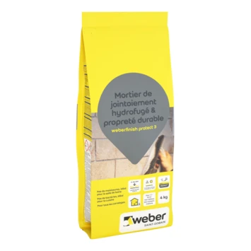 Weber Finish Protect 3 Voegmiddel Wit 4kg 2 Weber Finish Protect 3 Voegmiddel Wit 4kg - Afbeelding 2