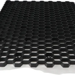 Grindrooster Zwart Kunststof Met Worteldoek 120x79 Cm