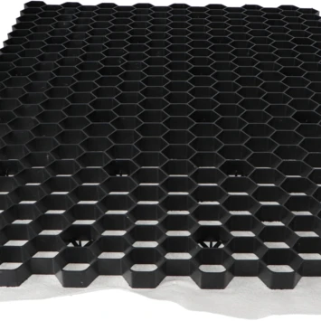 Grindrooster Zwart Kunststof Met Worteldoek 120x79 Cm 1 Grindrooster Zwart Kunststof Met Worteldoek 120x79 Cm