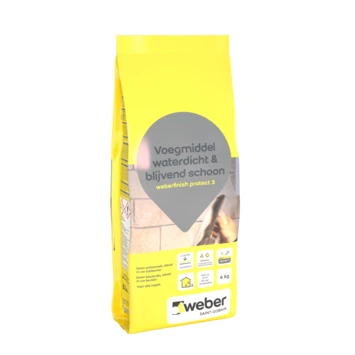 Weber Finish Protect 3 Voegmiddel Antraciet 4kg 1 Weber Finish Protect 3 Voegmiddel Antraciet 4kg
