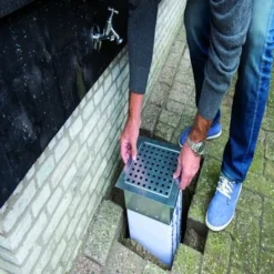 Hydroblob Infiltratieput 25x25x35cm Met Verzinkt Rooster -Gardena Verkoopwinkel 123 2331