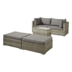 Loungeset Santiago Antraciet -Gardena Verkoopwinkel 123 234