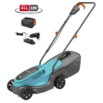 Gardena 18V Grasmaaier Powermax P4A 30cm Incl. 4.0Ah Accu + Lader 1 Gardena 18V Grasmaaier Powermax P4A 30cm Incl. 4.0Ah Accu + Lader