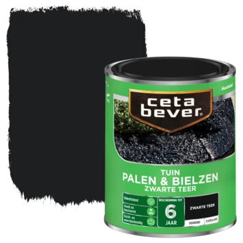 Cetabever Palen & Bielzen Zwarte Teer 750 Ml 1 Cetabever Palen & Bielzen Zwarte Teer 750 Ml