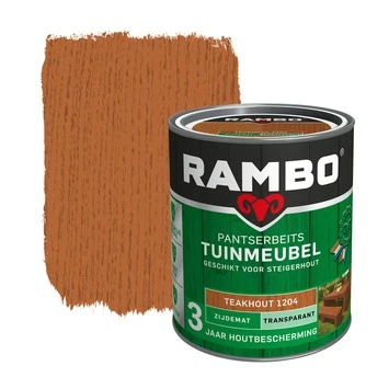 Rambo Pantserbeits Tuinmeubel Transparant Teakhout Zijdemat 750 Ml 1 Rambo Pantserbeits Tuinmeubel Transparant Teakhout Zijdemat 750 Ml