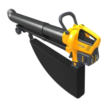 STIGA 2x20V Bladblazer Incl. 2 Accu's 4Ah + Dubbele Oplader 2 STIGA 2x20V Bladblazer Incl. 2 Accu's 4Ah + Dubbele Oplader - Afbeelding 2