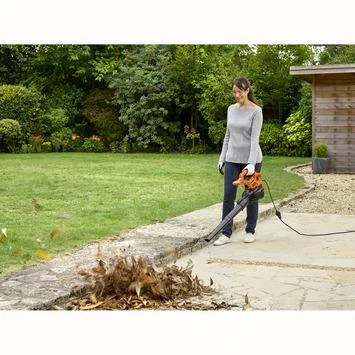 Black & Decker BLACK+DECKER Elektrische Bladblazer BEBLV260 2 Black & Decker BLACK+DECKER Elektrische Bladblazer BEBLV260 - Afbeelding 2