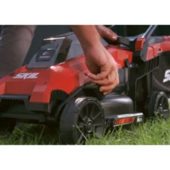 SKIL 20V Grasmaaier 0130BA Brushless 34cm + 2 Accu's 2,0Ah + Snellader -Gardena Verkoopwinkel 123 3990