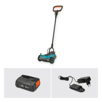 Gardena 18V Grasmaaier HandyMower 22cm Incl. 2,5Ah Accu + Lader 6 Gardena 18V Grasmaaier HandyMower 22cm Incl. 2,5Ah Accu + Lader - Afbeelding 6