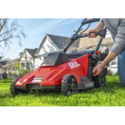 SKIL 40V Grasmaaier Brushless 49cm Incl. 5.0Ah Accu + Snellader -Gardena Verkoopwinkel 123 4039