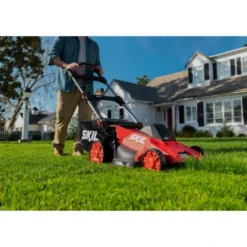 SKIL 40V Grasmaaier Brushless 49cm Incl. 5.0Ah Accu + Snellader -Gardena Verkoopwinkel 123 4042