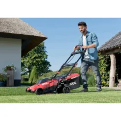 SKIL 20V Grasmaaier 0140BA Brushless 43cm + 2 Accu's 4,0Ah + Snellader 10 SKIL 20V Grasmaaier 0140BA Brushless 43cm + 2 Accu's 4,0Ah + Snellader -Gardena Verkoopwinkel 123 4099