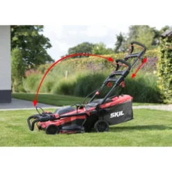 SKIL 20V Grasmaaier 0140BA Brushless 43cm + 2 Accu's 4,0Ah + Snellader 12 SKIL 20V Grasmaaier 0140BA Brushless 43cm + 2 Accu's 4,0Ah + Snellader -Gardena Verkoopwinkel 123 4101