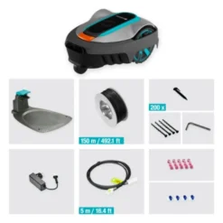 Gardena Robotmaaier Sileno City 250 m² - 17cm -Gardena Verkoopwinkel 123 4158