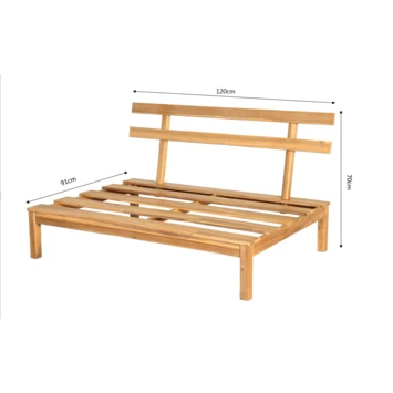 Palletbank 2 Palletbank - Afbeelding 2