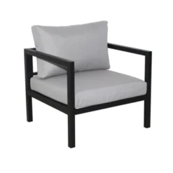 Loungestoel Evora Antraciet