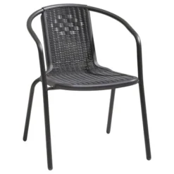 Stapelstoel Bari Antraciet