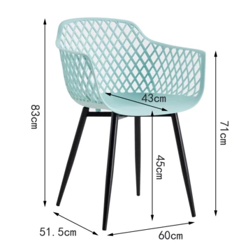 Stoel Savona Groen 2 Stoel Savona Groen - Afbeelding 2