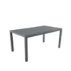 Tafel Livorno Antraciet 160x90 Cm