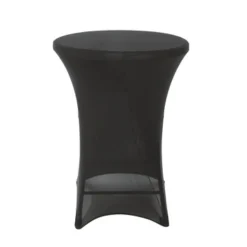 Hoes Statafel Zwart 110 Cm - Ø85 Cm