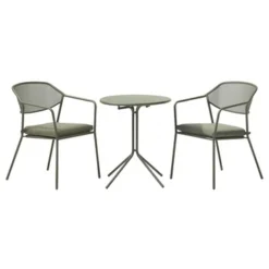 Bijzettafel Bari Groen Staal 5 Bijzettafel Bari Groen Staal -Gardena Verkoopwinkel 123 8