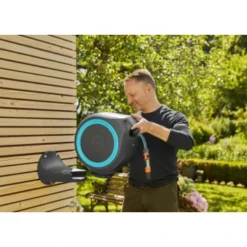 Gardena Wandslangenbox Roll Up 15 Meter Incl. Tuinspuit -Gardena Verkoopwinkel 123 861