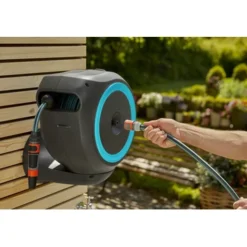Gardena Wandslangenbox Roll Up 15 Meter Incl. Tuinspuit -Gardena Verkoopwinkel 123 862