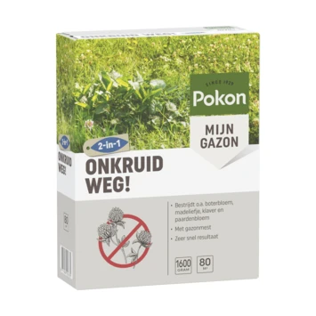 Pokon Onkruid Weg! Gazonherstel 1,6kg 2 Pokon Onkruid Weg! Gazonherstel 1,6kg - Afbeelding 2